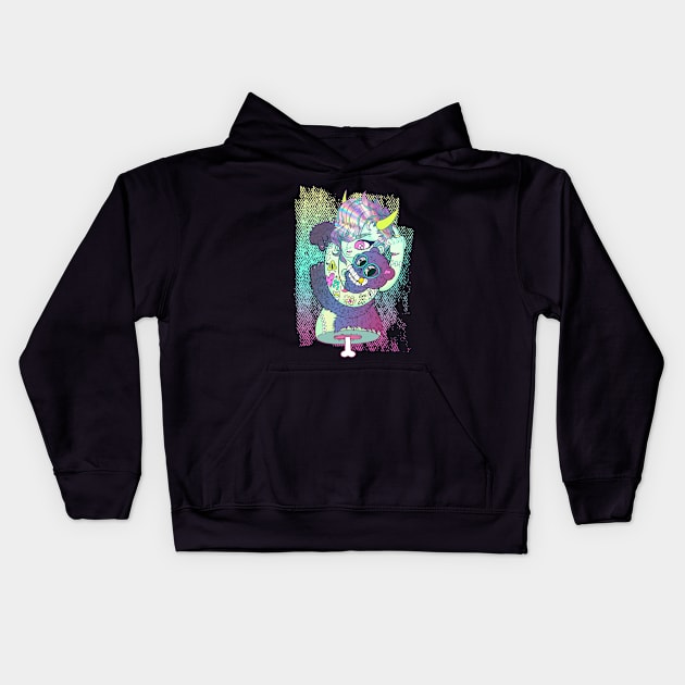 MATES (en color) Kids Hoodie by prismpixels